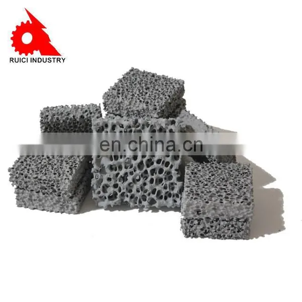 China Supplier of Alumina Ceramic Foam Filter Casting Filtration for Ductile Iron photo-4