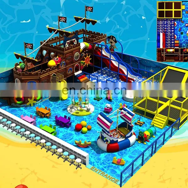 Kids Entertainment Machines Playground Naughty Castle Children Play With Plastic Toys photo-2