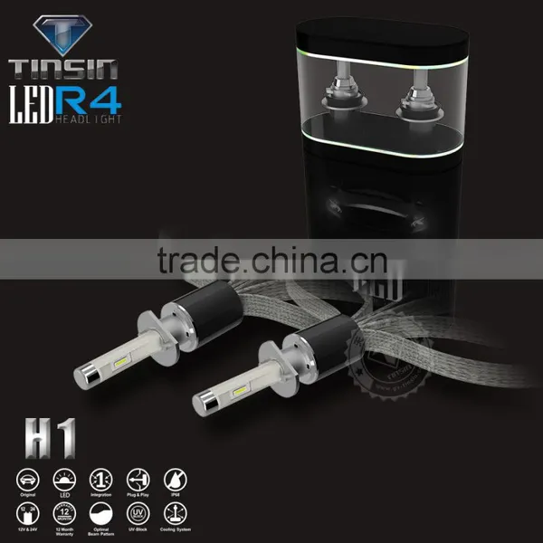 Guangzhou Auto Lamp High Power Led Auto Lamp Led Headlight H1-6000k-a 40w 9600lm Headlight for Proton Wira photo-3