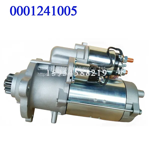 Bosch 0001241005 Single Phase Motor Soft Starter Fabricators Engine Starter Motor 24V China Permanent Magnet Starter Motors for Man Lester Starter Motor photo-4