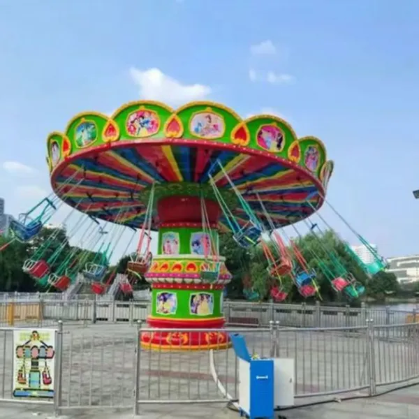Amusement Park Rides Adults Thrill Spinning Amusement Park Rides Flying Chair photo-2