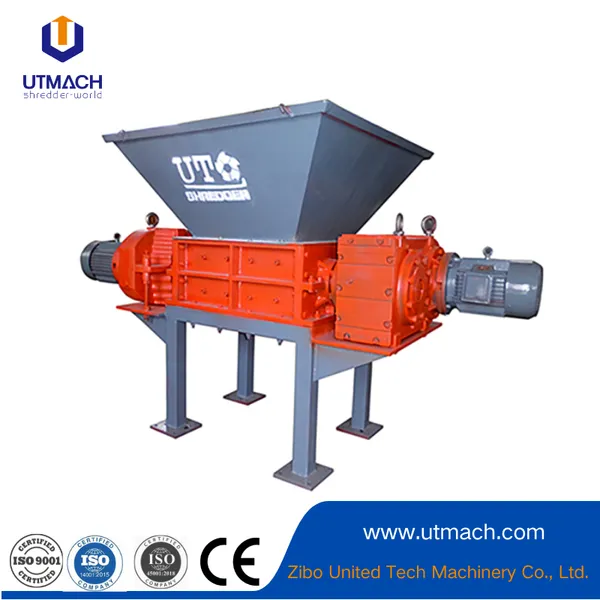 High-Efficiency Double Shaft Plastic Crusher for PET, PP & PE photo-2