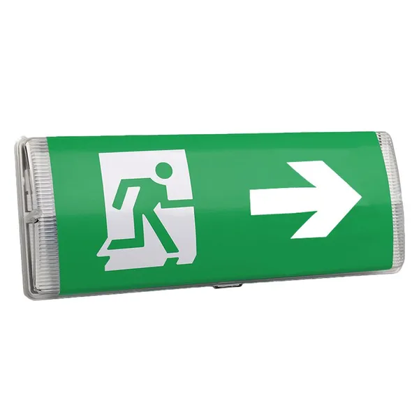 AUEXLED-04 Waterproof IP65 Fire Safety Exit LED Emergency Evacuation Indicator photo-4