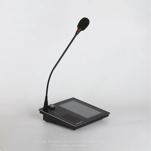 Honeywell X-NPMS Configurable Network Paging Station/Webcast calls for microphones