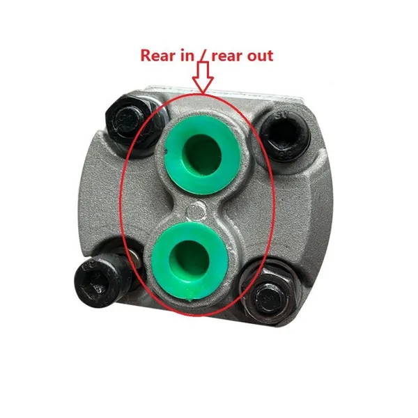 Gear Pumps CBK-F4.2DF/4.8/5.3/5.8/6.0/7.0/7.8/8.0DF Hydraulic Oil Pumps for Lifting Machine Rear In/Rear Out High Pressure Pump photo-4