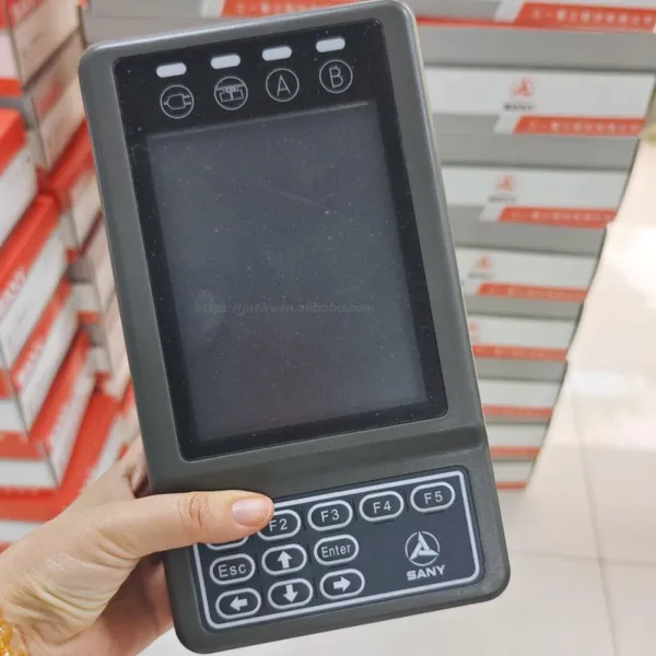 Excavator Monitor, LCD Display Excavator Control Display Panel PC 135-215-330 B249900001085 for SANY SY215 8 SY330C