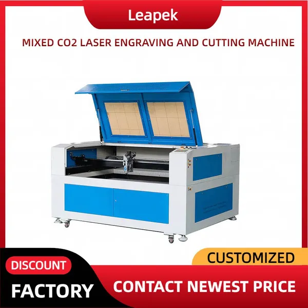High Precision Cutting Co2 Laser CCD Camera 1390 300w Advanced CO2 Laser Cutting Machine with Screw Drive for Acrylic Wood