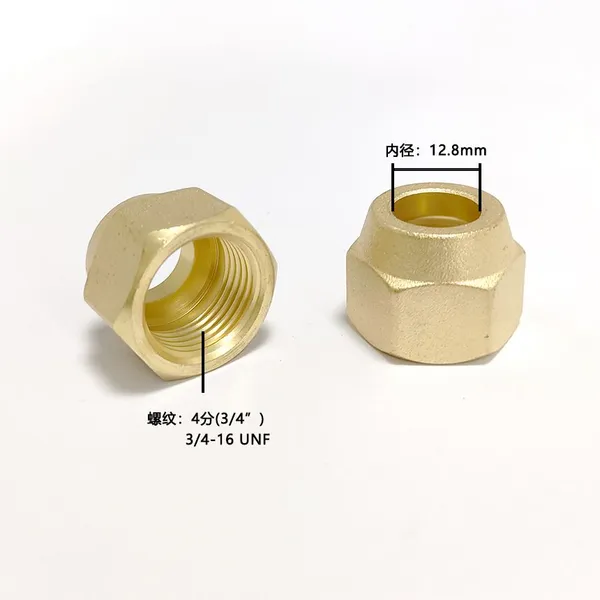 Brass Fittings, Copper Nuts， Adopting C37710 photo-4