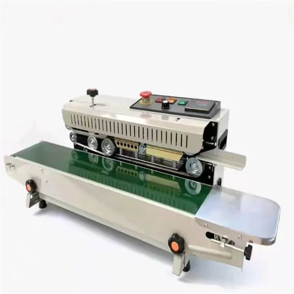 Huanyu Fr-1100c Continuous pe Bag Sealing Machine, Food Plastic Bag Heat Sealing Machine photo-5