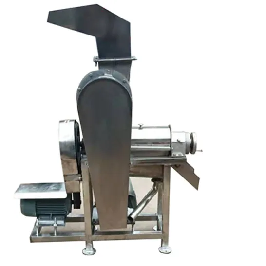 Custom-made Fruit and Vegetable Screw Juicer Asparagus Crushing Juicer photo-4