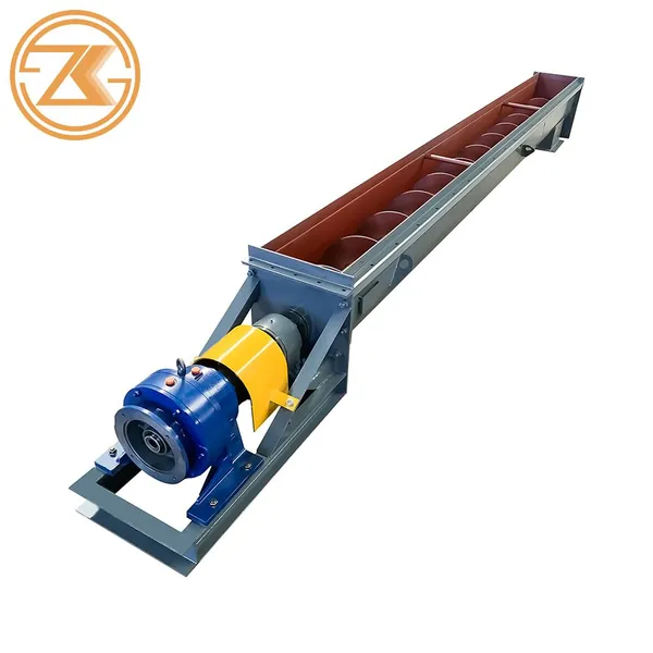 Shaftless Screw Conveyor Stainless Steel Spiral Conveyor For Sludge Wastewater Treatment photo-3