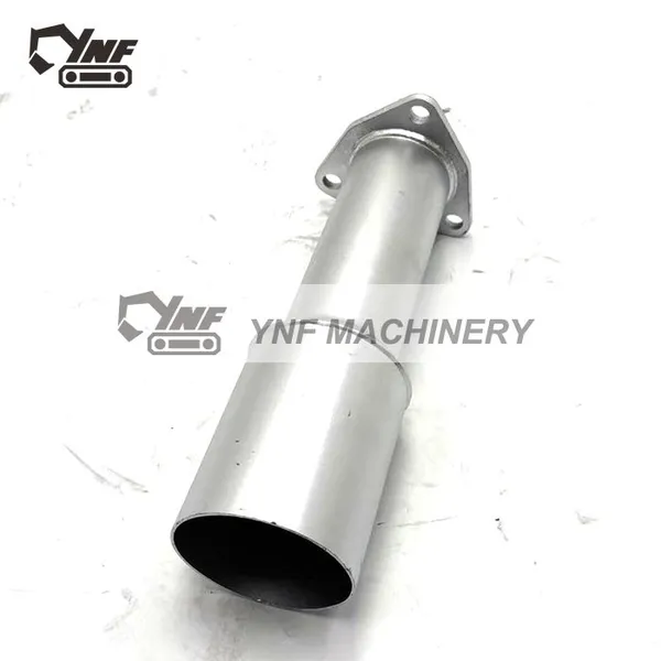 SY215-9 Excavator Exhaust Pipe Rubber Pipe Replacement YNF17817 photo-2