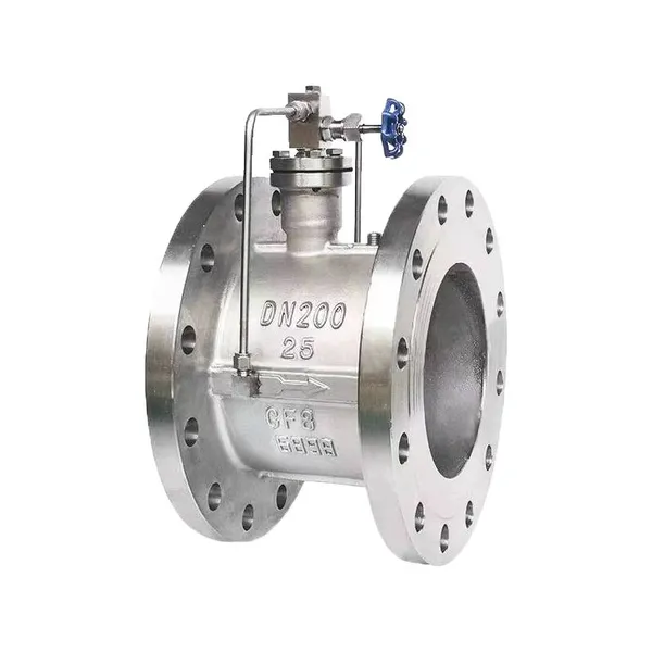 Factory Direct Sales of Stainless Steel Flange Micro Resistance Slow Closing Butterfly Check Valve photo-2