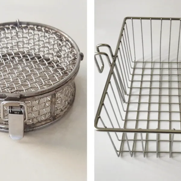 304 Stainless Steel Wire Basket 0.5mm Wire Diameter 2mm Mesh Opening 100x200mm for Filtration photo-4