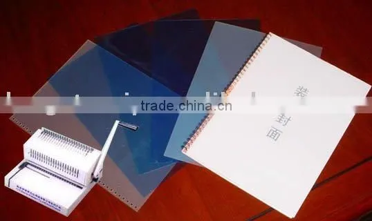 Plastic binding cover (PVC,PET)