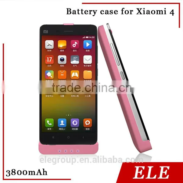 New Arrival !!! 3800 MAh Power Bank Case for Xiaomi 4 Factory Direct photo-6
