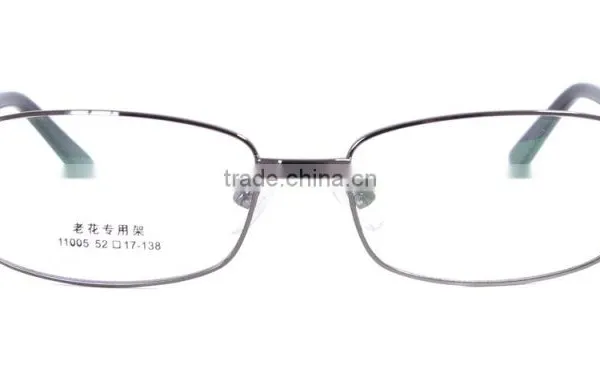 Metal Material Full Rim Square 2015 Fashion New Model Reading Eyewear Frame Glasses From China For Men photo-2