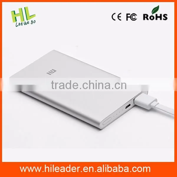 2015 Ultra-thin Metal 5000mah Lady Power Bank photo-2