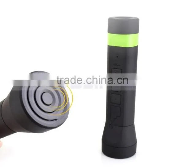 Wireless Portable Power Bank Bluetooth Bike Speaker With 3000mAh Capacity LED Light Speakers for Mobile Phone photo-4