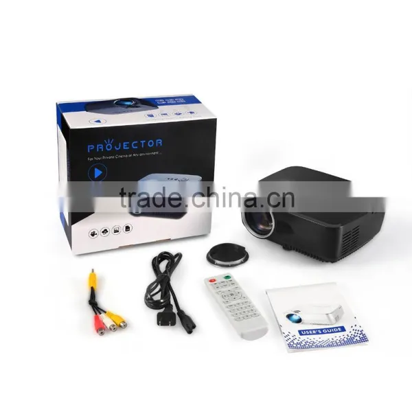 Newest Launch 1200 Lumens 1080P Full HD Mini Portable GP70 LED Home Theater Projectors photo-6
