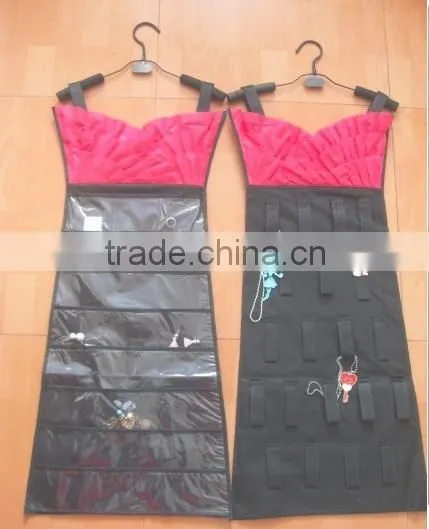 AN9 ANPHY Braces Skirt Woman Dress Jewelry Pocket Hanger Rosered Black 2 Colors in Stock photo-2