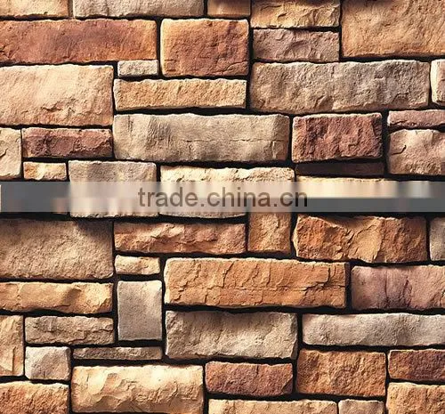 artificial wall cladding panel, artificial culture stone, manmade wall cladding stone
