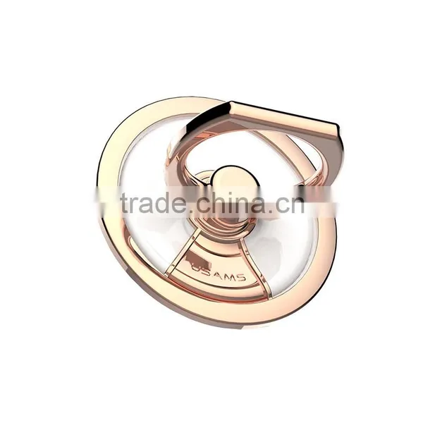 USAMS US-ZJ006 Finger Ring Holder For All Smart Product 360 Degree Rotating Luxury Zinc Alloyelectroplate Epoxy Ring Holder photo-2