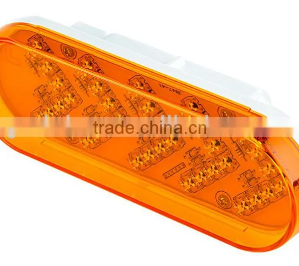 12/24V 6'' Truck LED Oval Stop Tail Lamp photo-2