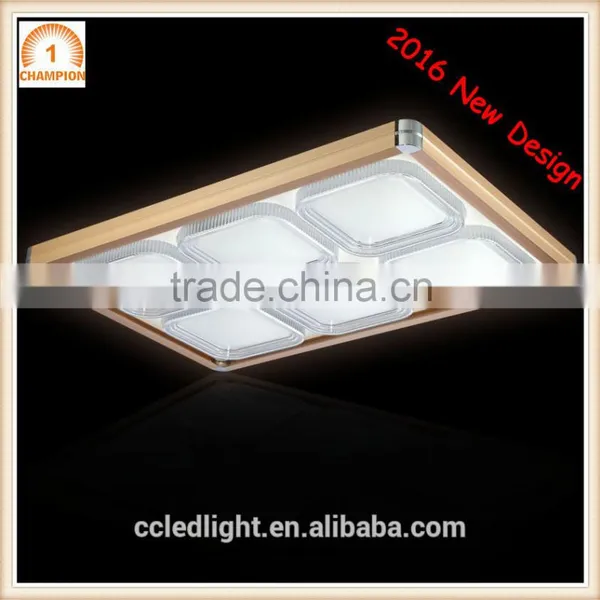 2016 New Design Square Ceiling Led Light Flush Mounted Fixture Lights 750X750mm photo-5