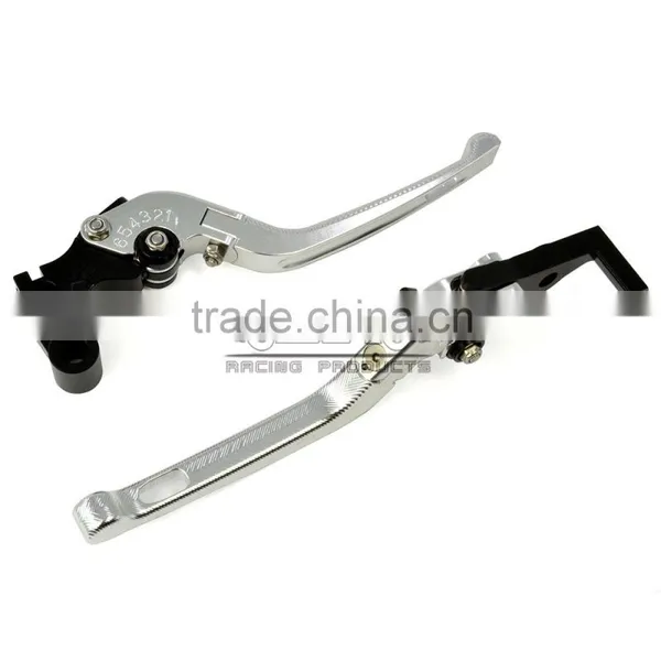 BJ-LS-008 Wholesale 3D Long CNC Adjustable Folding Motorcycle Hand Brake Clutch Lever for Ducati 821 MONSTER photo-4