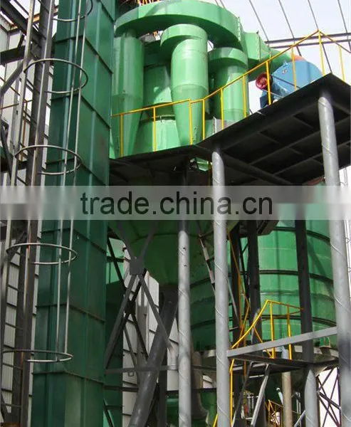 Automatic gypsum powder production line