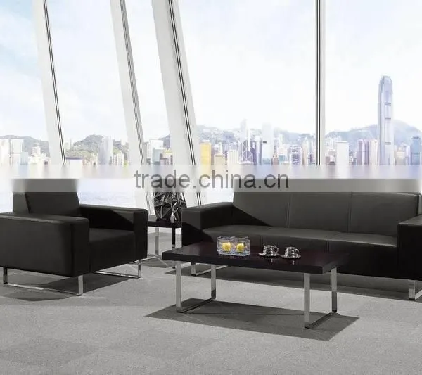 Italy Unique Stainless Steel Leather Recliner Sofa photo-4
