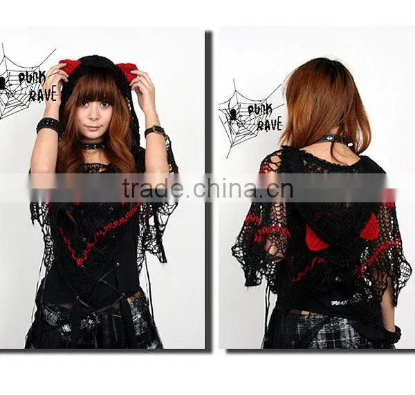 PUNK RAVE Punk/Gothic Crochet Knit M-002