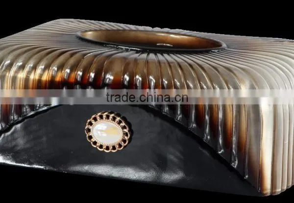 High Grade Leather Leather Napkin Paper Towel Box Box Box Car With Creative Style zx photo-2