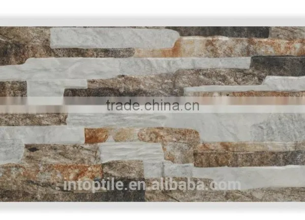 2016 Best Choice Glazed Ceramic Rustic Inkjet Tile for Wall 300x600 photo-3