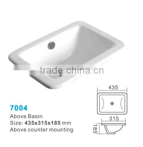 China Ceramic Bathroom Counter Wash Basin,bathroom Sink photo-5