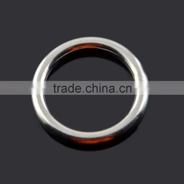 Metal Stainless Steel D Ring Buckle 1" Inside Diameter Loop Ring for Strap Keeper photo-5