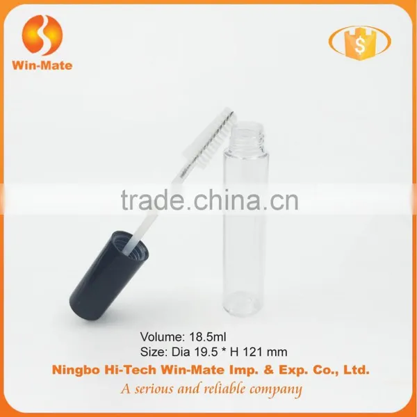 Clear Factory Saled Flat 121*19.5mm Mascara Packaging With Brush photo-2