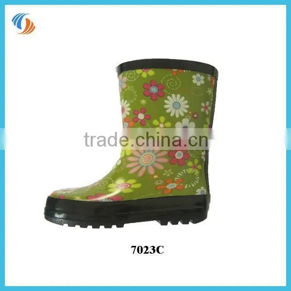 Children Rubber Rain Boots photo-5