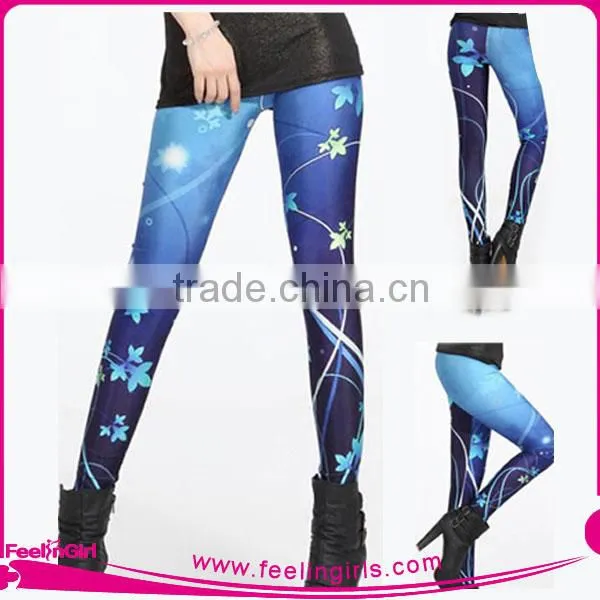 Factory Price Fast Delivery Printed Slimming Leggings Sports Pants photo-3