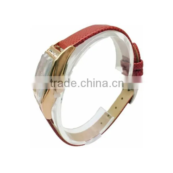 Japan Quartz Movement Girls PU Leather Watch photo-2