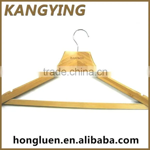 Chinese Producers Eco Friendly Adjustable Bamboo Hanger