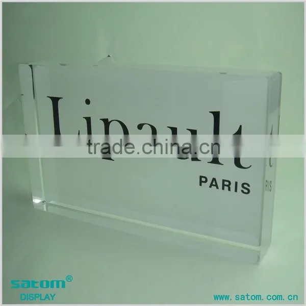 Company Brand / Logo Show Acrylic Blocks photo-4