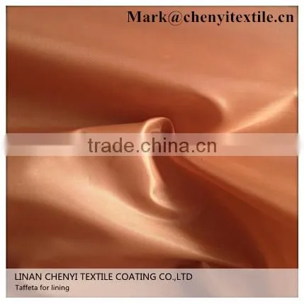 High Quality Coated Taffeta Lining Fabric photo-6