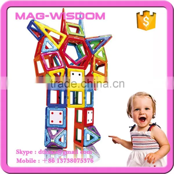 Mag Wisdom Childrens Magnetic Building Blocks 118PCS photo-6