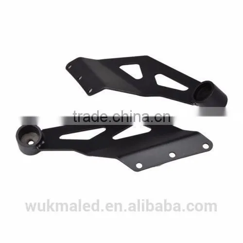 Pair Dodge RAM 1500 2500 3500 50" Straight LED Work Light Bar Roof Mount Brackets photo-4