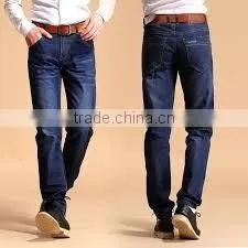High Rank Good Quality Fabric Material 100% Cotton Denim Jeans Pants Trousers photo-2