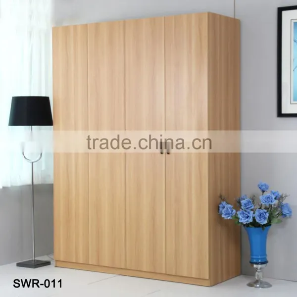 Wood Panel Style Wardrobe Bedroom Wardrobe Simple Designs photo-6