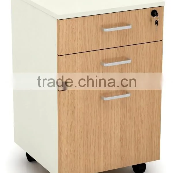 Mobile Pedestal Storage Drawer Side Cabinet for Office Desk Workstation