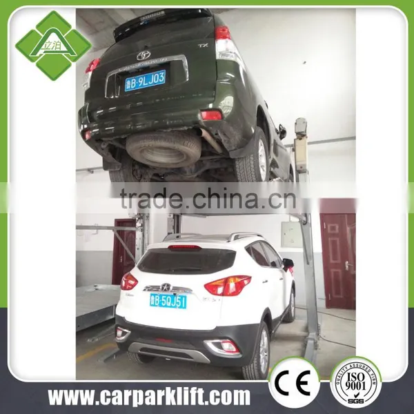 Two Post Car Parking Lift Equipment for Home Garages